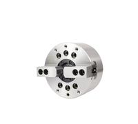 Portabrocas hidráulico de dos mordazas hueco de alta velocidad, serie OPT, mandril hidráulico de dos mordazas de 4-16 pulgadas(OPT-210 10 inches)