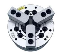 Portabrocas hidráulico hueco, Portabrocas eléctrico de alta velocidad de tres mandíbulas, 5, 6, 8, 10, 12 y 15 pulgadas, cuerpo totalmente de acero(8 Inch Hollow (M48*1.5) A6 Flange)