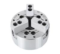Portabrocas hidráulico hueco, portabrocas eléctrico de placa de orificio completo de 5681012 pulgadas, totalmente de acero, de tres mandíbulas(8 inch hollow 208)