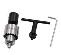 Portabrocas JT0 con mecanismo de apriete, rango de sujeción de 0 34 mm para motores eléctricos y maquinaria (8 mm)
