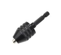 Portabrocas Juego de herramientas de rectificado eléctrico de 0,3-6,5 mm con mandril helicoidal autocentrante de tres mordazas y mango hexagonal de 0,3-3,6 mm