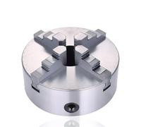 Portabrocas K12 de 125 mm, portabrocas reversible endurecido 4 mordazas, miniportabrocas autocentrante for fresadora CNC para fábrica