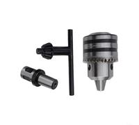 Portabrocas magnético con adaptador de vástago de 3/4 pulgadas y tamaños de portabrocas de 1 5/13 mm y 3/16 mm para conexión de eje cónico B16 en perforación de metal (D)