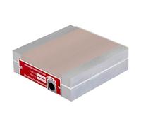 Portabrocas magnético permanente de 150 N/cm², fuerza de succión para sujeción de trabajo, paso de poste de 0,5 + 1 mm, placa sinusoidal magnética para amoladora de superficie, EDM y fresadora de 100