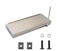 Portabrocas magnético permanente, potente portabrocas sellado de 6 x 16 pulgadas con interruptor mecánico, máquina de molienda magnética rectangular, ahorra tiempo y esfuerzo, para amoladora de