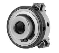 Portabrocas manual para carpintería Portabrocas manual de centrado automático Mini 50mm Portabrocas de torno de desplazamiento de 3 mordazas para metales no ferrosos
