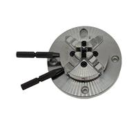 Portabrocas manual vertical ultrafino K01/K02-80B/100B sujeción de medición de material de acero(Vertical 4-Jaw K02-80B)