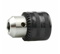 Portabrocas - metal, manual, 13 mm, con llave, ideal para sujetar brocas de forma segura y eficiente en trabajos eléctricos y de ferretería.