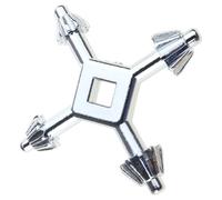 Portabrocas multifuncionales de 4 cabezales de acero 4 en 1, herramienta de perforación de mano, llave para taladro, portabrocas de prensa, herramienta eléctrica