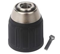 Portabrocas N196034 sin llave con tornillo de mandril izquierdo N092854 de 1/10.2 cm-28 de repuesto para taladro compacto inalámbrico DeWALT DCD797 DCD792 DCD791 DCD790 DCD796 DCD795 inalámbrico