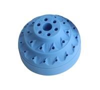 Portabrocas para herramientas rotativas, destornillador, caja de almacenamiento giratoria, rebabas de 20 orificios para pinzas rotativas