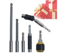 Portabrocas para taladro de extensión, juego de herramientas para uso intensivo - Extensor portapuntas | Apto para reparaciones domésticas, fabricación industrial, instalaciones eléctricas y