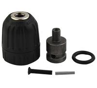 Portabrocas sin llave 3/8-24UNF 0,8-10 mm for taladro de impacto - Adaptador de cambio rápido con fuerte fuerza de sujeción 1 juego