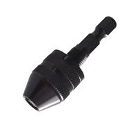 Portabrocas sin llave Adaptador de mandril de cambio rápido, vástago hexagonal de 1/4, Portabrocas sin llave, controlador de impacto eléctrico de 0,3-3,6mm, herramienta de autoapriete, 1 Uds.