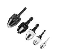 Portabrocas sin llave, Adaptador de portabrocas sin llave, vástago hexagonal 6,35 mm, destornillador impacto cambio rápido(0.3-3.6mmb)