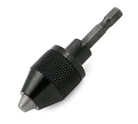 Portabrocas sin llave, adaptador de vástago de 1/4 pulgadas, convertidor de cambio rápido, mandril eléctrico, portabrocas para taladro eléctrico, juego de adaptador de brocas de cobalto para tuerca de