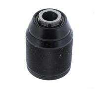 Portabrocas sin llave de 0,3 a 13 mm, soporte de aleación de acero autoajustable para taladradora, compatible con DCD985 DCD995, color negro