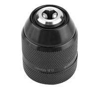 Portabrocas sin Llave de 0,8-10 Mm Portabrocas de Metal de Rosca 3/8 con de Bloqueo Patentado Alta Fuerza de Sujeción para Taladros de Percusión Superiores a 1050 W