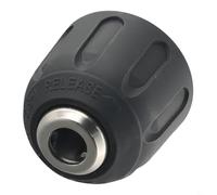 Portabrocas sin llave de 0,8 a 10 mm para destornillador eléctrico inalámbrico, adaptador de cambio rápido de rosca de 3/20.3 cm-24UNF para convertir el destornillador en taladro o amoladora, metal