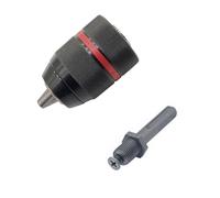 Portabrocas sin llave de 1/2-20UNF de 13mm, vástago hexagonal/SDS/enchufe, adaptador hembra cuadrado, herramienta de Hardware profesional (Color : Chuck and SDS Plus)