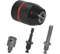 Portabrocas sin llave de cambio rápido de acero de alta velocidad, herramienta eléctrica de montaje 1/2-20UNF herramientas de portabrocas rápido
