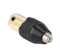 Portabrocas sin llave, Eje de motor eléctrico Portabrocas autoajustable en miniatura Accesorio taladro sin llave 0,3-3,4 mm(7-7.75mm)
