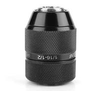 Portabrocas sin llave, hermoso portabrocas con autobloqueo, portabrocas de rosca de 3/8 ", taladros eléctricos de CA sin llave de 13 mm para taladros eléctricos de CC