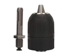 Portabrocas sin llave SDS, portabrocas de liberación rápida, portabrocas sin llave con adaptador SDS que se bloquea fácilmente en acero plástico con adaptador SDS para taladro eléctrico profesional