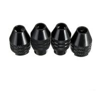 Portabrocas sin llave tratado térmicamente para herramientas giratorias con cable M7/M8, acepta brocas con vástagos de 1/32 y 1/8 (M7 x 0,75 mm corto)