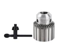 Portabrocas tipo llave 1/8-5/8 pulgadas Capacidad 3-16 mm | Montaje de rosca 1/2-20 UNF con llave | Portabrocas de acero robusto para taladros eléctricos/taladro de