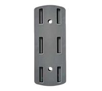 Portabujes - tira de alimentación | Fijar socket | Soporte de enchufe para la oficina en el hogar de la cocina y la gestión de cables | Enchufe de potencia y soporte de socket gratuito de golpe móvil