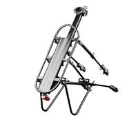 Portabultos Bicicleta Portabicicletas de aleación de Aluminio, 100 kg, Bolsa de Equipaje, portaequipajes Trasero for Bicicletas, Estante Trasero(Half Quick Mount)