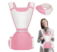 Portacadera para niños pequeños, portaniños, soporte ajustable para niños pequeños - Portabebé de malla transpirable en todas las posiciones, portabebés ergonómico y cómodo para una crianza segura