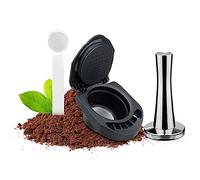 Portacápsulas recargable para cafetera Adaptador y tamper para Krups Nescafé Dolce Gusto Piccolo