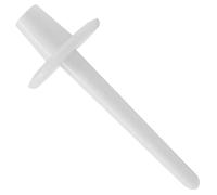 Portacarrete para máquina de coser, pasador de carrete de plástico universal y práctico, compatible con la mayoría de las máquinas de coser, pasador de carrete blanco, portacarrete para máquina de co