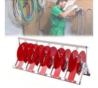 Portacarretes De Alambre Industrial Para Uso Comercial, Dispensador Plegable De Acero Inoxidable Para Enrollar Cables, Ejes Portátiles Para Carretes De Cable(66.5x28x34cm)