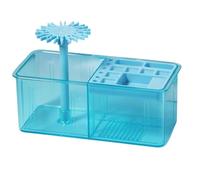 Portacepillos - Bastidor De Limpieza Multifuncional, Taza De Cepillo De Acrílico | Profesional Estudiante Hobby Painting Organizer, Dibujo Principiante Maestro Amantes De La Artesanía A