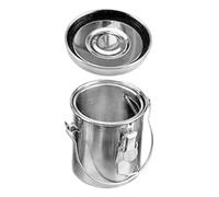 Portacepillos de acero inoxidable para limpiador de pinceles de pintura | Herramienta de limpieza de cepillo resistente y portátil - Filtro de limpieza poroso extraíble, fácil mantenimiento para agua