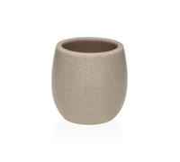 Portacepillos de Dientes Versa Luvo Beige Resina 95 x 90 x 95 cm - Marca: Versa - EAN: 8420327577702