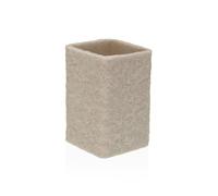 Portacepillos de Dientes Versa Viti Beige Resina 7,4 x 10,6 x 7,4 cm - Marca: Versa - EAN: 8420327577740