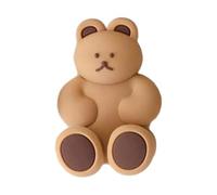 Portacepillos de oso de dibujos animados - Gancho para toalla de oso con ventosa | Gancho magnético de oso lindo fácil de instalar y accesorios colgantes para ducha, baño y baño en casa