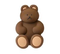 Portacepillos de oso de dibujos animados - Gancho para toalla de oso con ventosa | Gancho magnético de oso lindo fácil de instalar y accesorios colgantes para ducha, baño y baño en casa