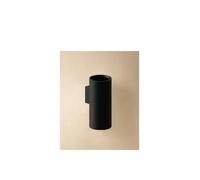 Portacepillos de pared acero inoxidable negro mate diseño moderno y elegante Architect SP Cosmic Unisan