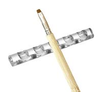 Portacepillos de uñas de acrílico - Portalápices para pinceles de dibujo de uñas con 5 rejillas - Portalápices para uñas - Soporte de escritorio para herramientas de uñas, diseño giratorio Organizador