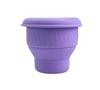 Portacepillos plegable, taza de cepillo de maquillaje plegable,Taza portátil para cepillos de silicona - portacepillos plegable de silicona, portacepillos portátil para exteriores
