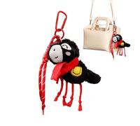 Portachiavi Animali Di Peluche - 12,2x11,9 Cm Charm A Forma Di Animale Per Il Capodanno | Cavallo Mascotte Bambola Charm Per Borsa | Per Le Feste E I Compleanni Zaino Portafoglio Borsa A Mano Zaino