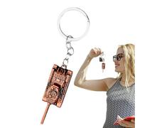 Portachiavi Con Serbatoio In Metallo - Ciondolo Decorativo Per Uomo | Portachiavi Creativo Per Zaino, Borsa, Auto, Accessorio Elegante E Originales, Regalo Per Appassionati Di Motori, Modellini