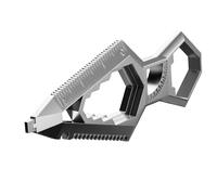 Portachiavi Strumenti - Apri bottiglie Taglierino Cacciavite | 1,22 pPortachiavi in Acciaio con Righello e Chiave per Ruote | Per Lavoro Campeggio Sopravvivenza Escursionismo Outdoor Auto