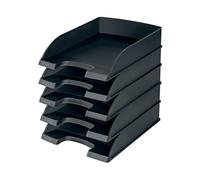 Portacorrispondenza Leitz Plus Standard - nero mora - 5227-02-95 (confezione da 5)
