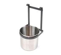 Portacubiertos de Cocina, Moderno y práctico, Acero Gris Antracita. Diseñado para: organización en la Cocina y fácil Acceso a Utensilios.